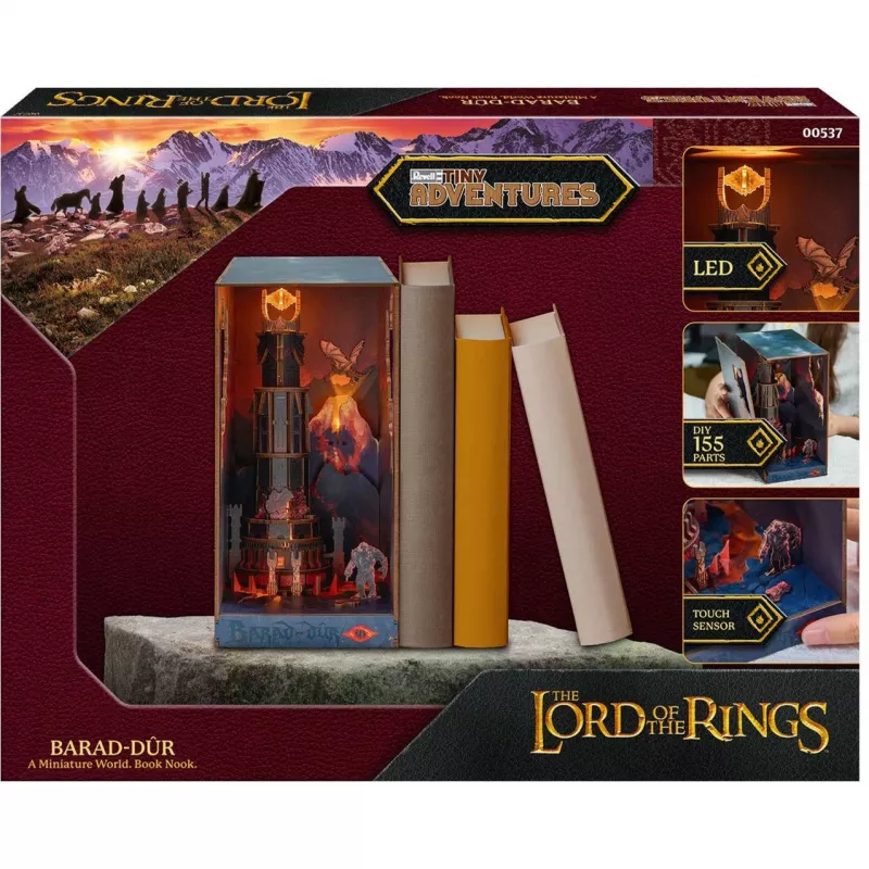 Plastic modelbouwpakket REVELL Tiny Adventures In de ban van de Ring „Barad-Dûr” (knutselen) 00537