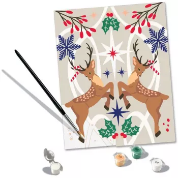Ravensburger CreArt malset – Kersthert (creatieve malset)
