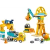 LEGO DUPLO 10476 3-in-1 Bouwplaats en voertuigen