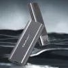 Behuizing | kies voor NV2271 voor M.2 SSD | SATA | NVMe | USB-C | 2TB