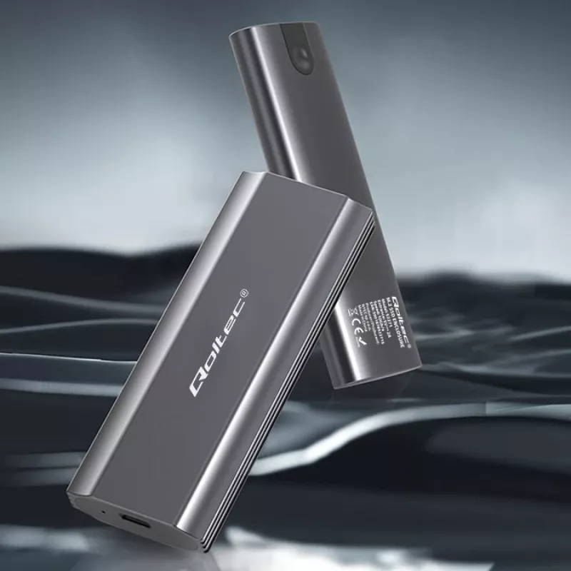 Behuizing | kies voor NV2271 voor M.2 SSD | SATA | NVMe | USB-C | 2TB