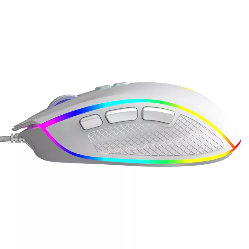 Bedrade optische muis MODECOM Volcano Veles (wit) — model M-MC-VELES-200