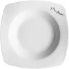 Lamart LT9002 Dine porseleinen bordenset, 6 st. (2 platte, 2 diepe, 2 dessertborden), 24,5/19,2/17,3 cm, wit