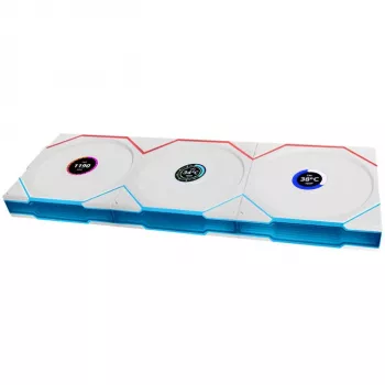 120 mm ARGB PWM Wireless LCD behuizingsventilator Lian Li UNI FAN TL met LCD-display
