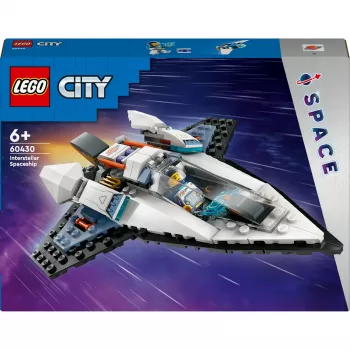 LEGO City bouwspeelgoed ruimteschip 60430 — 240 onderdelen, 1 minifiguur, vanaf 6 jaar, 170×220×40 mm