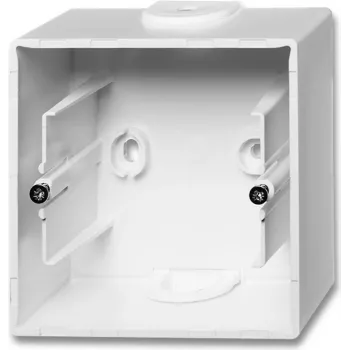 Kabelgoot Busch-Jaeger 2CKA001799A0897, wit, 80×43×80 mm