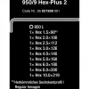 Steeksleutelset Wera 05021909001