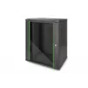 DIGITUS Dynamic Basic DN-19 16-U-EC-SW - kast - netwerkkast - geschikt voor wandmontage - RAL 9005 - 16U - 48,3 cm (19 inch)