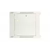 Extralink rackkast 9U 600x600 AZH grijs wandgemonteerd, kantelbaar