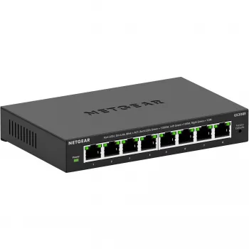 NETGEAR GS308E managed L2/L3 Gigabit Ethernet (10/100/1000) zwart