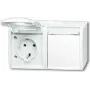 Busch Jaeger 2084-0-0715 stopcontact CEE 7/3 wit (2084-0-0715)