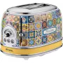 Ariete 155 toaster Positano, 810 W, 2 sneetjes, 6 bruiningsstanden, kruimellade, ontdooifunctie, automatische uitworp, zonder tangen