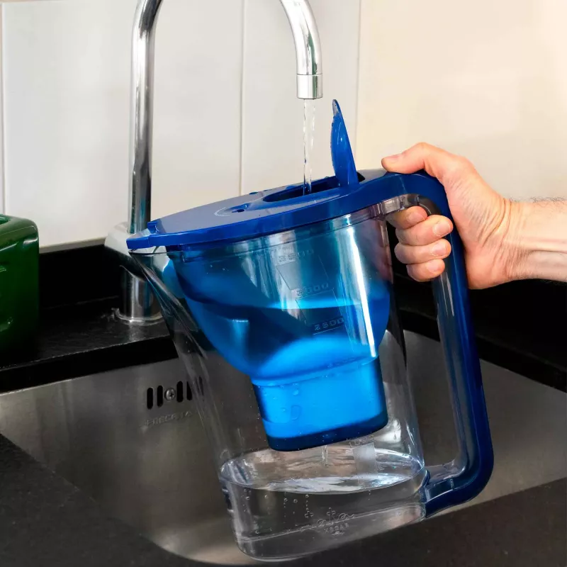 Tafelwaterfilter JATA HJAR1003 3,5 L blauw transparant