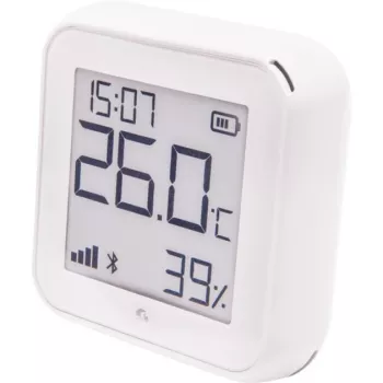 Temperatuur- en vochtigheidssensor Shelly H&T Gen3 Wi-Fi wit