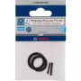 Set borgring en pen, voor PRO Impact dopsleutel 1/4, beveiliging zwart, 4-delig