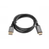 Displayport(M)-HDMI(M) kabel 1 m 4K zwart en zilver