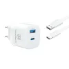 Oplader 33W GaN PD 1xUSB-A+1xUSB-A