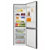 Amica FK3506D.2F(E) koel-vriescombinatie, vriezer onderin, 226 l koelkast + 96 l vriezer, Total No Frost, energieklasse E, zwart