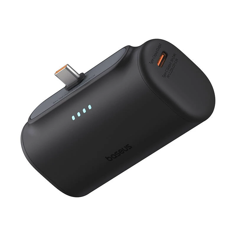 Baseus Compact P10068306113-00 lithium-ion powerbank 5000 mAh zwart