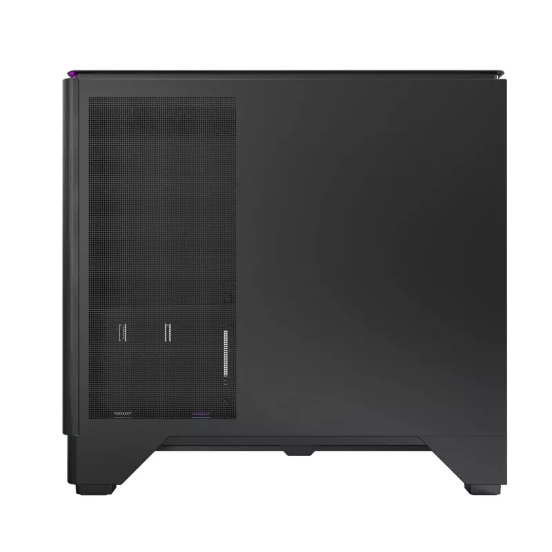 Pc-behuizing Montech KING 15 PRO zwart — midi-tower voor micro ATX / Mini-ITX
