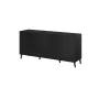 Cama Meble NOVA ladekast 155x40x72 cm, mat zwart