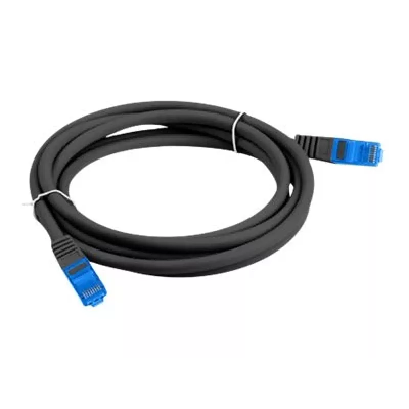 LANBERG PATCHCORD S/FTP CAT.6A 2M ZWART LSZH