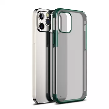 Schokbestendige hoes Devia voor iPhone 12 Pro Max, groen