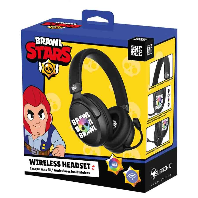 Subsonic draadloze gaming-headset Brawl Stars Brawl