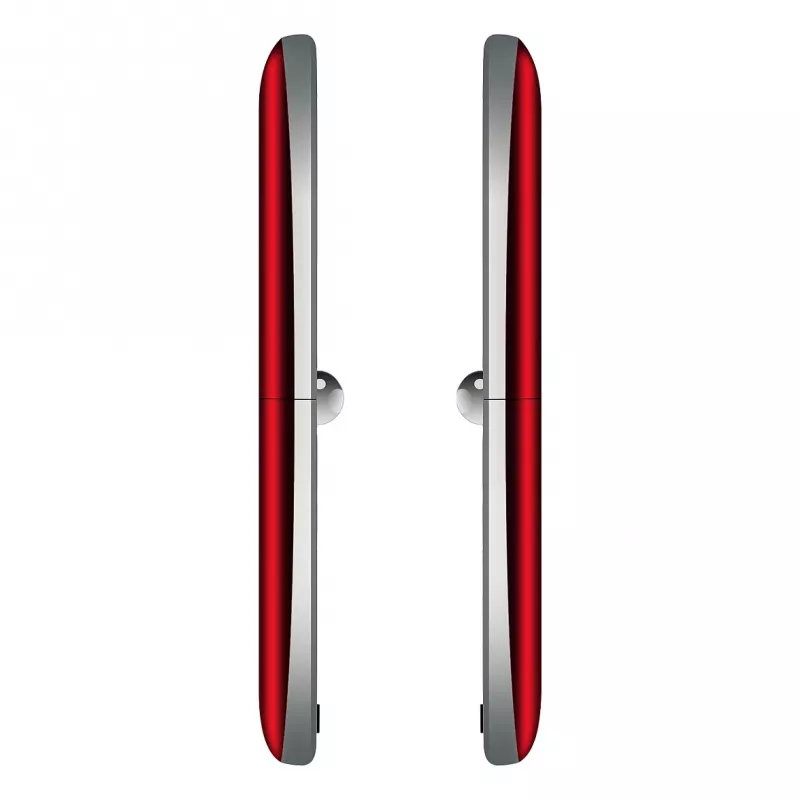 Flip-telefoon Beafon Fold 10 Silver Line rood-zilver dual-sim