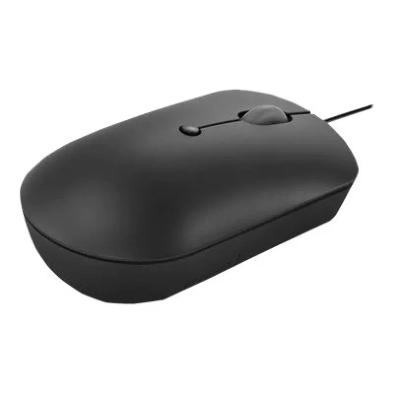Bedrade optische muis Lenovo GY51D20875 USB Type-C, dubbelhandig, 2400 DPI, 4 knoppen, zwart