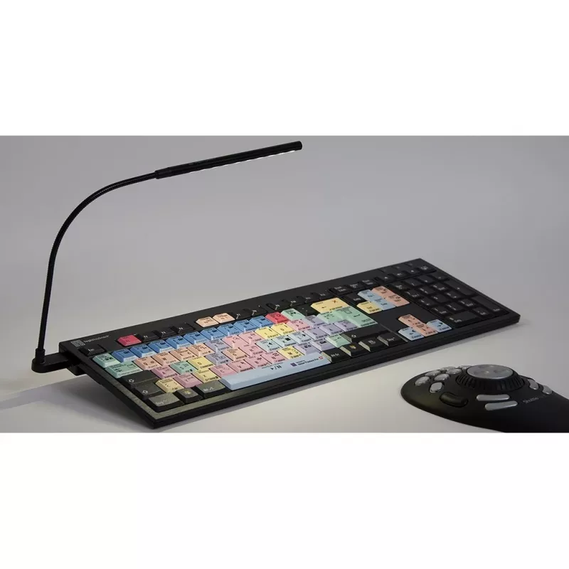 Toetsenbord Logickeyboard Adobe Premiere Pro CC QWERTZ Duits multicolor