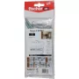 fischer 520115 - schroeven- & pluggenset - autoclaven cellenbeton - beton - metselwerk - baksteen - kunststof - M6 - 1 cm - 24 cm
