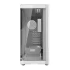 Computerbehuizing DarkFlash DS900G wit — mid-tower, gehard glas, geen ventilatoren