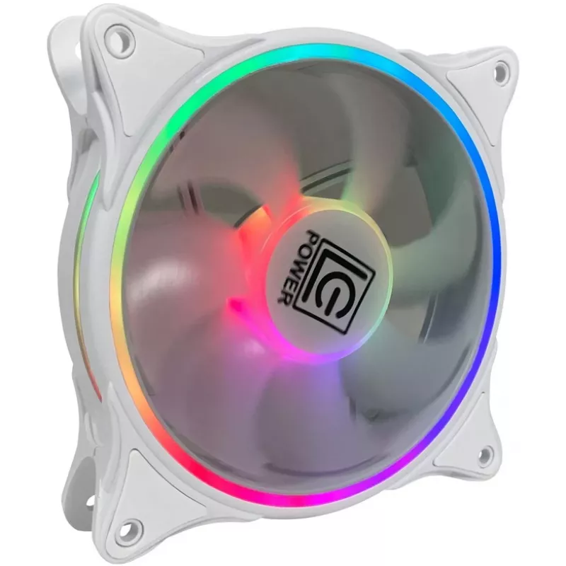 LC-Power LC-CF-120-ARGB-W 120mm ARGB behuizingsventilator – wit