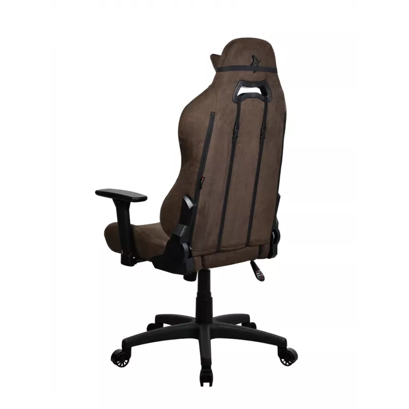 Gamingstoel Arozzi Torretta SuperSoft – ergonomisch bruin, ondersteunend ontwerp