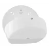 Papieren handdoekdispenser Tork Mini Jumbo Roll 132×345×275 mm, wit, MPN 555000