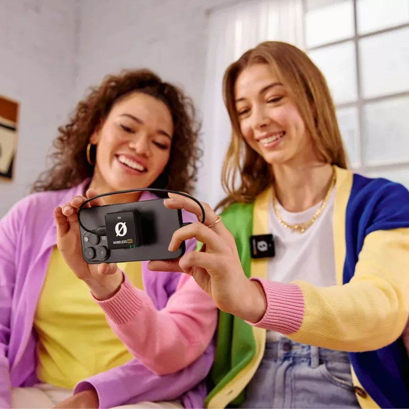 WIME RODE WIRELESS ME dual-channel draadloos microfoonsysteem vloggers podcasters
