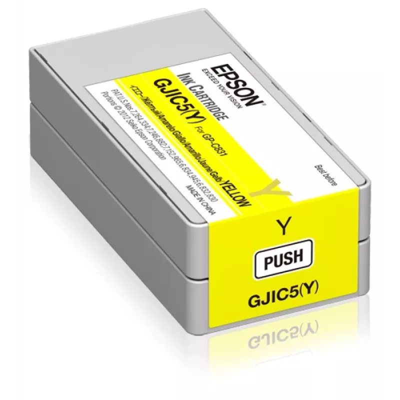 Epson GJIC5(Y): inktpatroon voor ColorWorks C831 (geel) (MOQ=10)