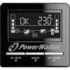 PowerWalker VI 1100 CW line-interactive UPS 1100 VA (1,1 kVA), 770 W, 7 Ah, RS-232, USB, zwart