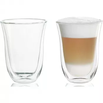 Koffieglas DeLonghi De’Longhi 5513214611 transparant glas 2 st. 220 ml 117 mm
