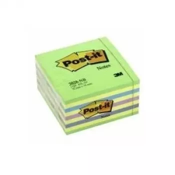 3M Post-it Notes Cube 2028-NB, 76 x 76 mm, neongroen