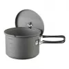 ESBIT kookset met spiritusbrander, aluminium 1,5 L, Ø15,4 cm, H115 mm, zwart