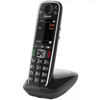 Gigaset E720 analoog/DECT-telefoon met nummerweergave zwart