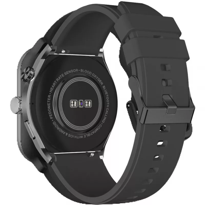 Smartwatch Beafon 401 AMOLED zilver zwart
