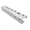 ROLINE 17.03.1302 Kabelorganizer onder bureau, zilver, 2 stuks
