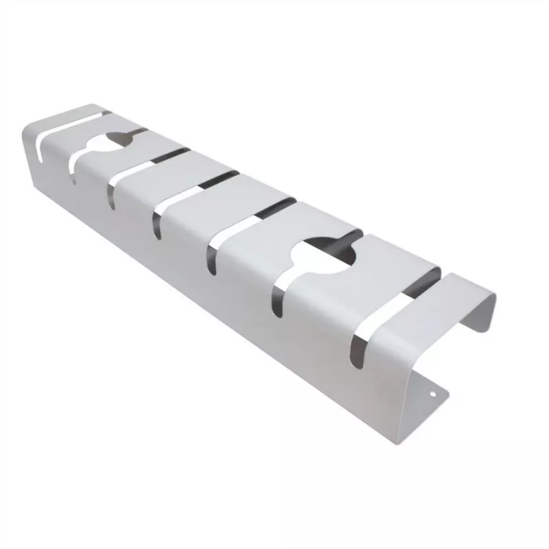 ROLINE 17.03.1302 Kabelorganizer onder bureau, zilver, 2 stuks