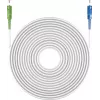 Goobay 59617 glasvezelkabel 0,5 m SC/UPC SC/APC FTTH OS2 wit (59617)
