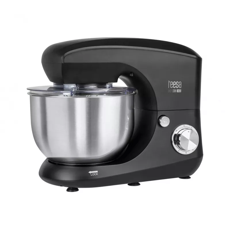 TEESA keukenmachine EASY COOK Single zwart TSA3545-B 1000W 4L