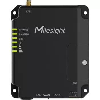 Industriële router Milesight UR32 Lite 4G LTE – compacte mobiele router voor M2M/IoT-aansluiting
