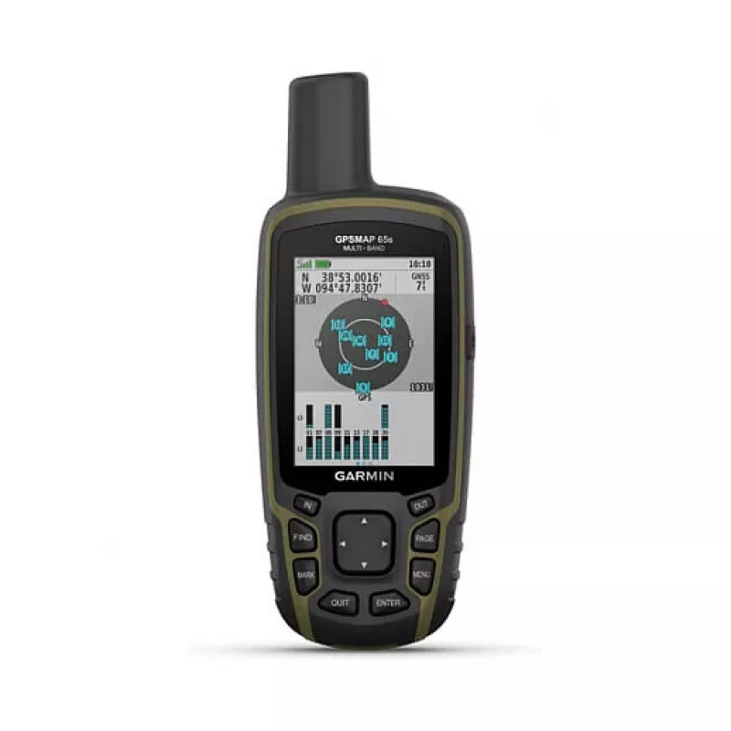 GPS-apparaat Garmin GPSMAP 65s persoonlijk zwart